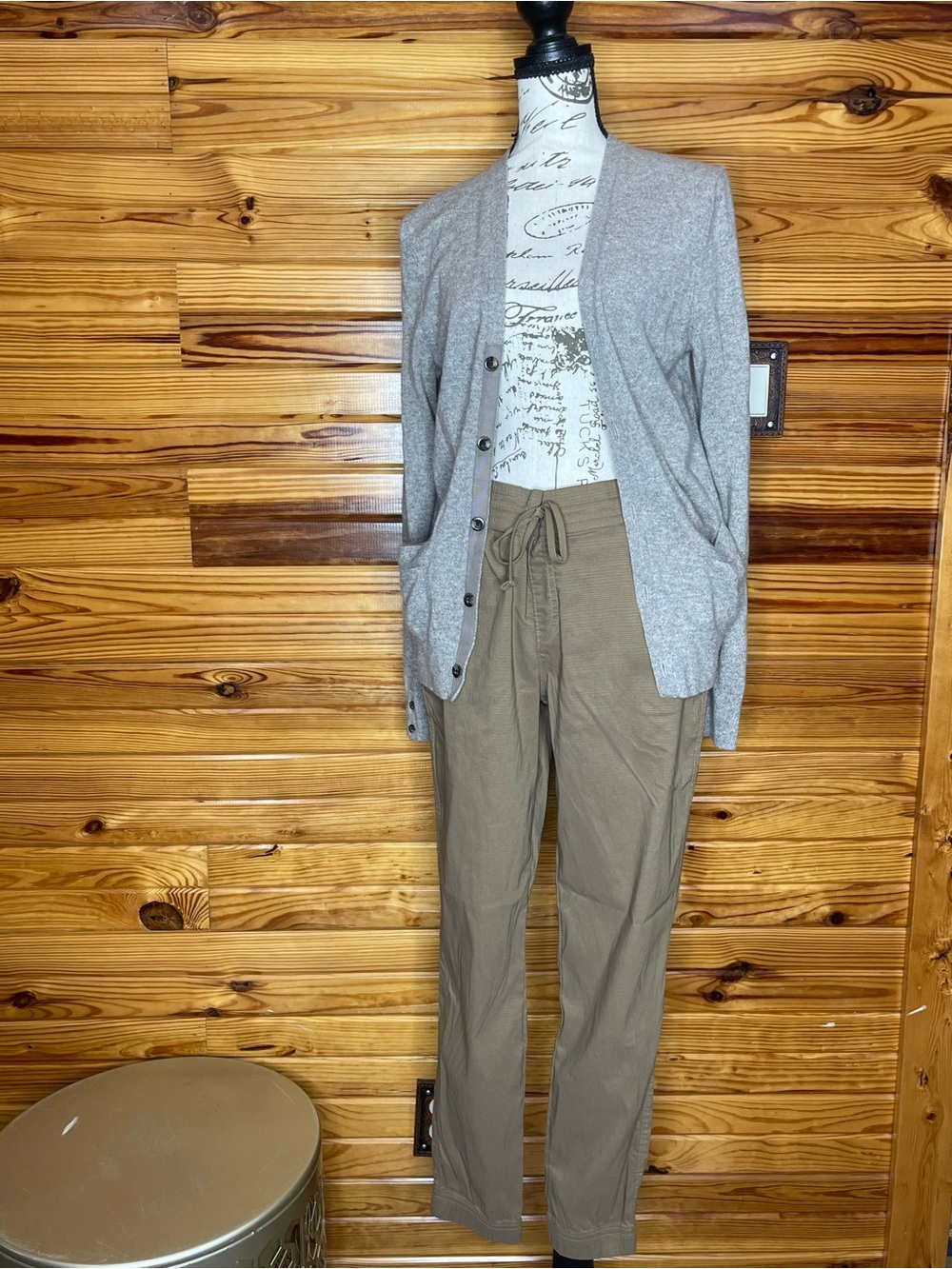 Club Monaco Light Gray Cashmere Cardigan SZ XS